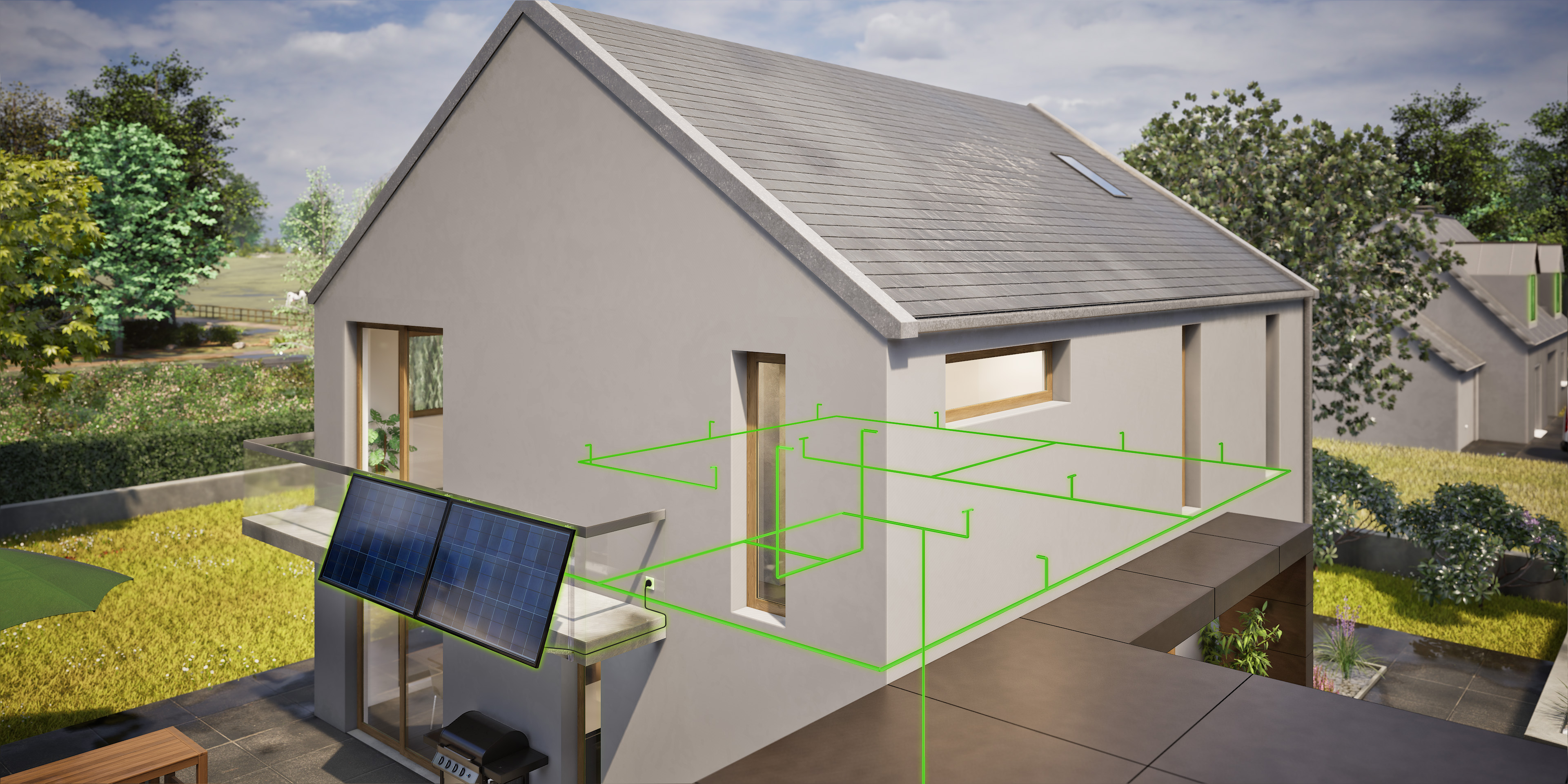 PV-Anlage Balkon